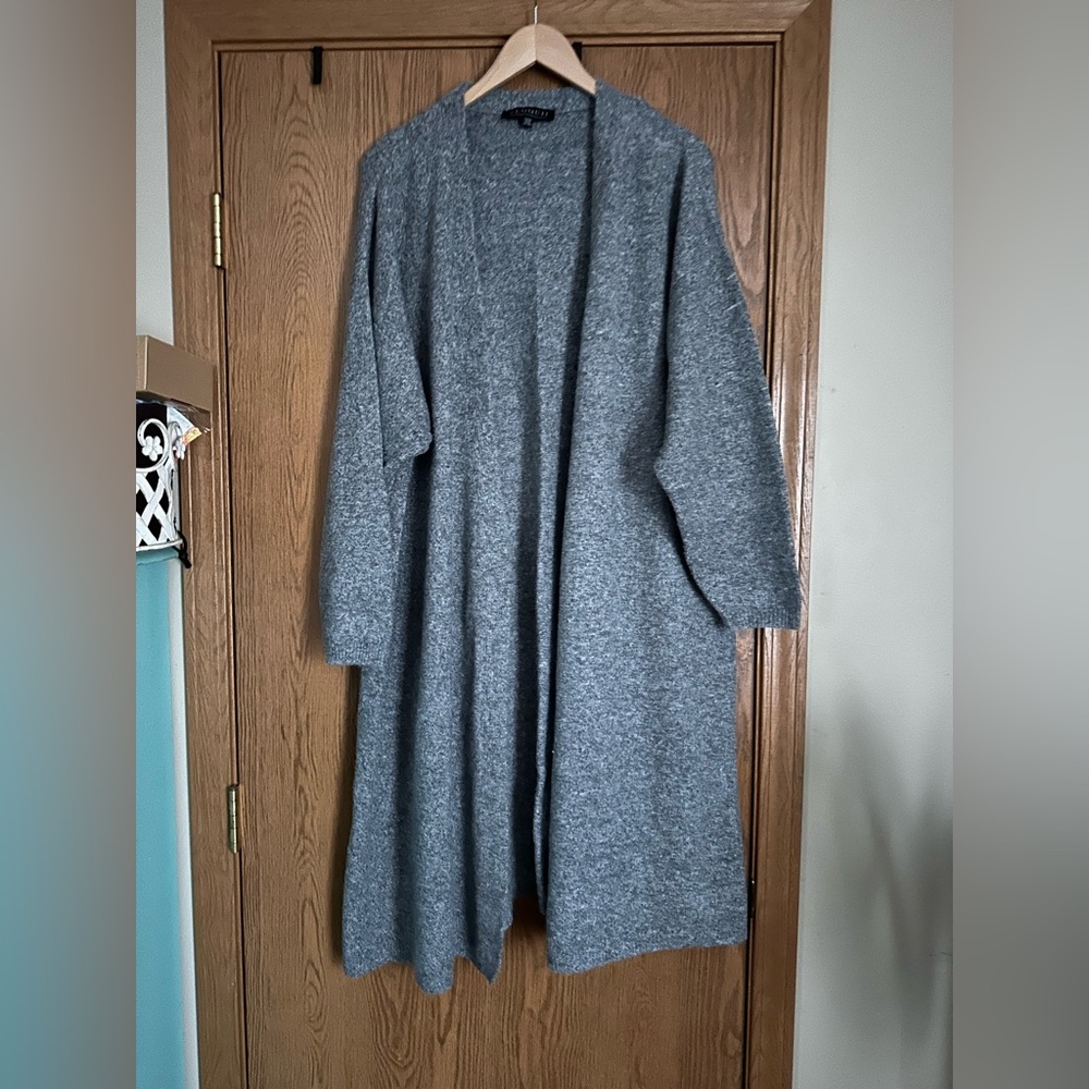ELOQUII super soft gray duster size 22/24.